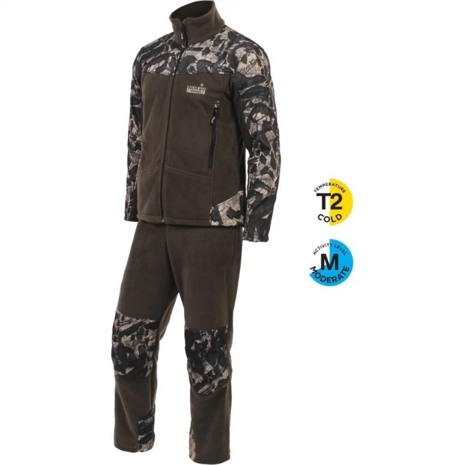 Костюм флисовый NORFIN BERINGS CAMO GREEN 04 Р.XL 370004-XL Костюм флисовый NORFIN BERINGS CAMO GREEN 04 Р.XL 370004-XL