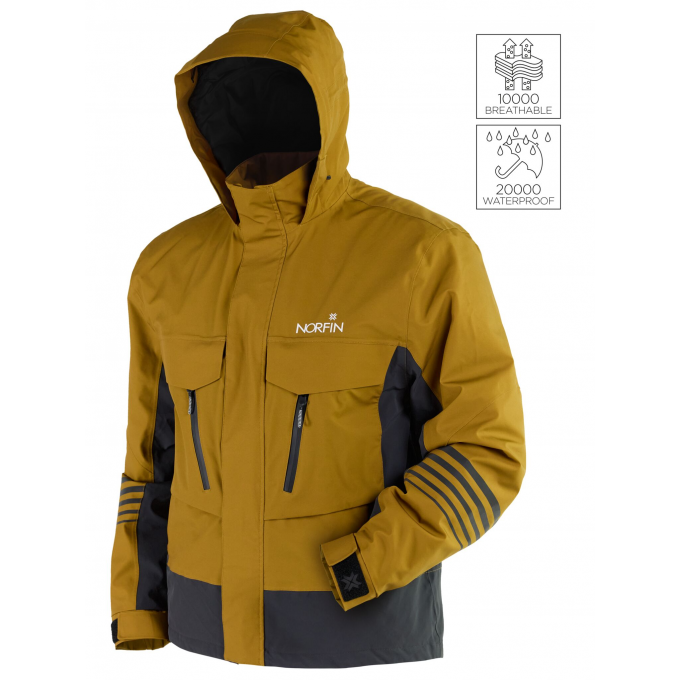 Куртка NORFIN REBEL PRO MUSTARD р.XXXL 597106-XXXL