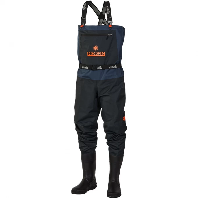 Полукомбинезон забродный NORFIN PILOT BOOTFOOT р.XXL с сапогами резина р.46 82231-46-XXL